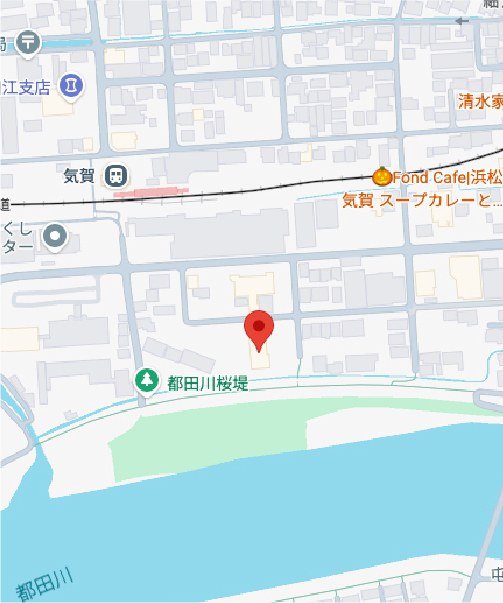 坪井人形会館までの地図