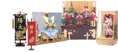 坪井人形会館のオンラインショップ商品一覧
